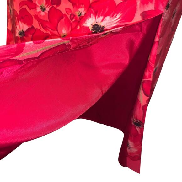 Neiman Marcus Red Maxi Pencil Skirt for Cocktail sz 12 - Picture 5 of 8